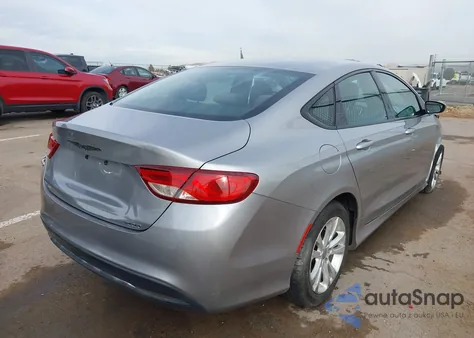 2015 Chrysler 200 Limited from USA, damaged, VIN 1C3CCCAB4FN586613